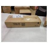 Wall35 Positano 4 Tier Spice Rack Kitchen Organization and Storage Wall Mount Spice Organizer Wire Rack Metal Black