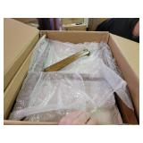 HOMCOM Modern Mid-Back Bar Stools with Nailhead Tufted Upholstery, Counter Dining Chair Set of 2- Retail:$386.49