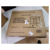 Mahogany - Acacia- Porch & Den Holly Hill Solid Acacia 1-drawer End Table- Retail:$85.25