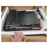 HomCom 3 Drawer File Cabinet, Rolling Vertical A4 Paper Letter Binder, 14" D