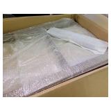 HOMCOM Modern Mid-Back Bar Stools with Nailhead Tufted Upholstery, Counter Dining Chair Set of 2- Retail:$386.49