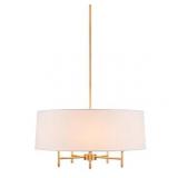 Presidio 5-Light Drum Chandelier by Hampton Hill- Retail:$195.54