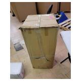 37.4" Rattan Counter Stool with Black Metal Frame for Indoor & Outdoor - Retail:$313.99