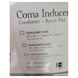 Queen/Full - Queen- Silver Orchid Quirk Oversized Comforter Set- Retail:$122.49