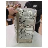 King/California King Lennon Organic Cotton Jacquard Comforter Set Charcoal Gray