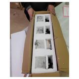 Vega 4-Light Black Vanity Light- Retail:$259.99