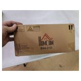 HOMCOM Inflatable Christmas Outdoor Lighted Yard Decoration, Santa Claus with Candy Cane, 8ft Tall