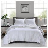 Madison Park Keaton 3-Piece Full/Queen Quilted Coverlet Set