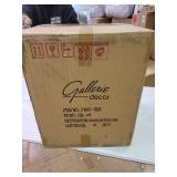 Gallerie Decor Hourglass Accent Table- Retail:$209.99