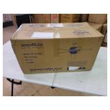 Catalina Chrome 5-blade 52-inch Crystal Ceiling Fan- Retail:$364.49