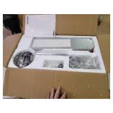 Catalina Chrome 5-blade 52-inch Crystal Ceiling Fan- Retail:$364.49