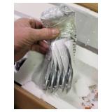 Catalina Chrome 5-blade 52-inch Crystal Ceiling Fan- Retail:$364.49