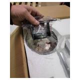 Catalina Chrome 5-blade 52-inch Crystal Ceiling Fan- Retail:$364.49