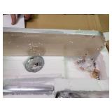 Catalina Chrome 5-blade 52-inch Crystal Ceiling Fan- Retail:$364.49