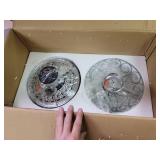 Catalina Chrome 5-blade 52-inch Crystal Ceiling Fan- Retail:$364.49