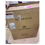 Odelia Bevel Frameless Wall Mirror - Silver- Retail:$119.99