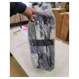 Nautica Holly Grove Cotton Reversible Blue Quilt Set- Retail:$127.99