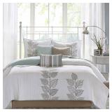 Madison Park Rochelle 4 Piece Reversible Coverlet Set- Retail:$97.98