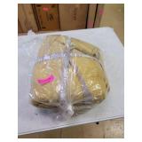 INK+IVY Kandula Yellow Cotton Reversible 3-piece Coverlet Set- Retail:$122.09