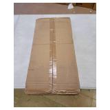 22"L - Washed White- Glitzhome Handcrafted Wooden Christmas Tree Collar