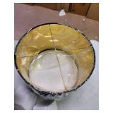 Addison 22.25" Glass/Metal Table Lamp