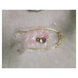 Addison 22.25" Glass/Metal Table Lamp