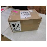 NOVICA Handmade Blown Glass Highball Glasses Whirling Aquamarine (Mexico) - 6*2.8