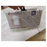 Lush Decor Linen Button Single Panel Window Curtain