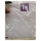 Lush Decor Linen Button Single Panel Window Curtain