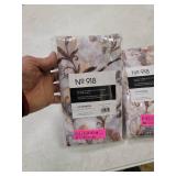 2-No. 918 Sarita Floral Print Sheer Rod Pocket Curtain Panel