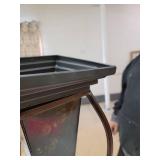 DecMode 30", 28" Brown Metal Rustic Planter, 2 - Pieces