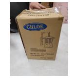 CHLOE Lighting FRISCO Transitional 1 Light Painted Nickel Outdoor Wall Sconce 11" Height