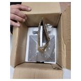 CHLOE Lighting FRISCO Transitional 1 Light Painted Nickel Outdoor Wall Sconce 11" Height