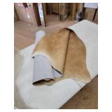 Cowhide Area Rugs NATURAL HAIR ON COWHIDE LIGHT CHAMPAGNE 2 - 3 M GRADE B