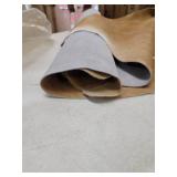 Cowhide Area Rugs NATURAL HAIR ON COWHIDE LIGHT CHAMPAGNE 2 - 3 M GRADE B