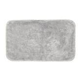 Finest Luxury Platinum Grey Ultra Plush Washable Bath Rug Runner