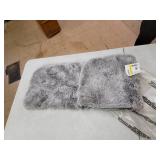 Finest Luxury Platinum Grey Ultra Plush Washable Bath Rug Runner