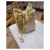 Camel- Your Lifestyle by Donna Sharp Chunky Knit Throw- Retail:$99.98