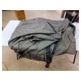 Budge Round Waterproof Outdoor Patio Table and Chairs Combo Cover, NeverWet Mojave, Black Ivory Retail:$101.49