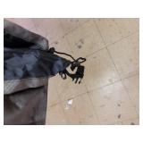 Budge Round Waterproof Outdoor Patio Table and Chairs Combo Cover, NeverWet Mojave, Black Ivory Retail:$101.49