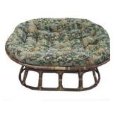 Blazing Needles 65-inch Solid Double Papasan Cushion (Cushion Only)- Retail:$116.99