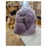 Blazing Needles 65-inch Solid Double Papasan Cushion (Cushion Only)- Retail:$116.99