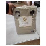 Superior Solid Textured Blackout Curtain, Set of 2, 52" x 96"