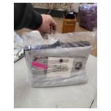 Solid and Sheer Layered 38" x 84" Blackout Curtain Set