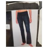 3-Market & Layne M/L Flared Leggings Black