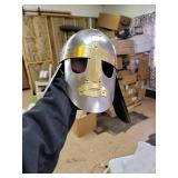 Handmade 6th Century Sutton Hoo Steel Replica Helmet (India)- Retail:$118.49