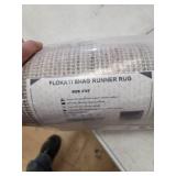 Flokati Shag Runner Rug Grey 2