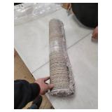 Flokati Shag Runner Rug Grey 2