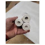 Set of 3 - Tempaper Dots Metallic Gold Peel and Stick Wallpaper, 27.5 sq. ft.