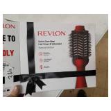 Revlon One-Step Hair Dryer And Volumizer Hot Air Brush, Red Holiday Edition